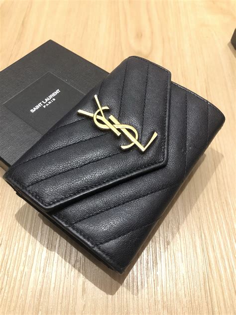 ysl wallrt|YSL wallet used.